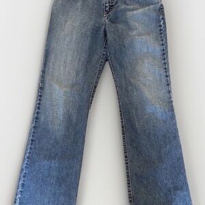 J. Crew Denim Blue Jeans Boot Cut Vintage Wash Womens 4